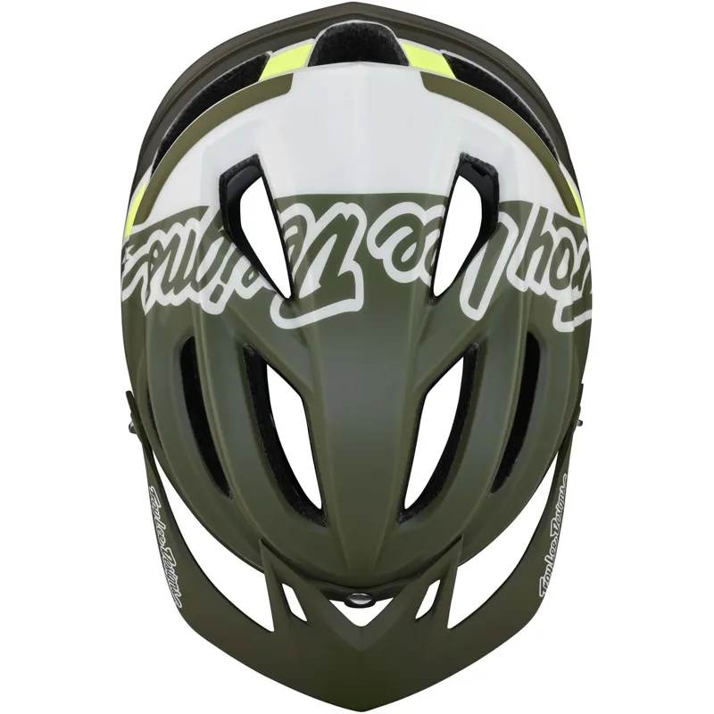 Troy Lee Designs A2 MIPS MTB Helmet Silhouette Green-1